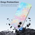 thumbnail image 4 of Funda de TPU Tie Dye para iPhone 16: ultrafina, a prueba de golpes, antiamarilleo, resistente a arañazos, compatible con carga inalámbrica, agarre mejorado, estilo transparente., 4 of 7
