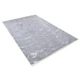 thumbnail image 3 of Huanggang Grey Striped Polyester Area Rugs for Living Room Washable Rugs Boho Moroccan Area Rug Soft Geometric Bohemian Carpet Distressed Indoor Rug for Bedroom Dining Room Office Nonslip Rug, 3 of 9