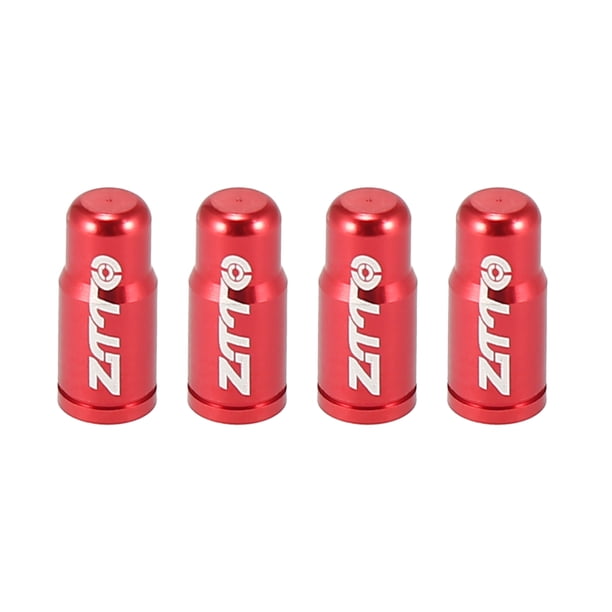 4uds Neumático Válvula Tapas Francés Polvo Cubiertas para Bicicleta Carretera Bicicleta Rojo Unique Bargains tapas de vástago de válvula automotriz
