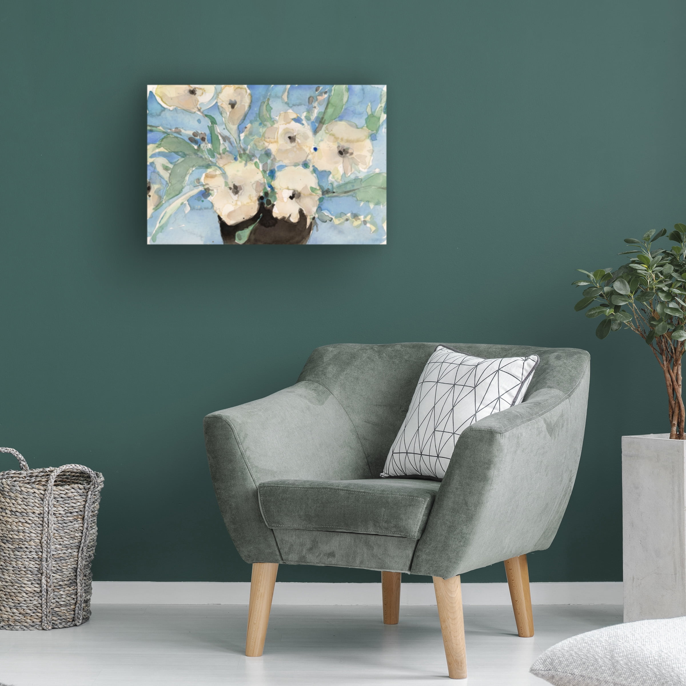 Samuel Dixon 'Potted Fragrant II' Canvas Art