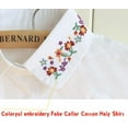 thumbnail image 2 of LoudSung False Collar Detachable Half Shirt Blouse Classical Fake Collar Embroidery Designs for Women Girls, 2 of 7