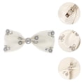 thumbnail image 4 of Miangastore Épingle à Cheveux Polyester Blanc Lot de 1 4.5x2in, 4 of 9