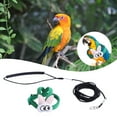 thumbnail image 4 of Adjustable Parrot Harness - Prevent Break Free - Ultra-Light Pet Bird Training Harness - Leash Set - Bird Supplies, 4 of 8