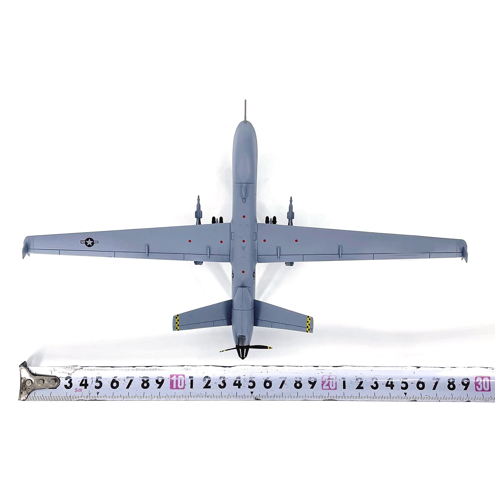 TAPDRA MQ-9 Reaper UAV Desktop Decor Model, US Air Force Themed, Ideal for Plane Enthusiasts