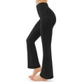 thumbnail image 3 of IDALL Leggings for Women Yoga Pants Women Pants for Men Pants Leggings Fitness Athletic Sports Running Work Women Yoga Yoga Pants Hiking Pants Women Black 2XL, 3 of 8