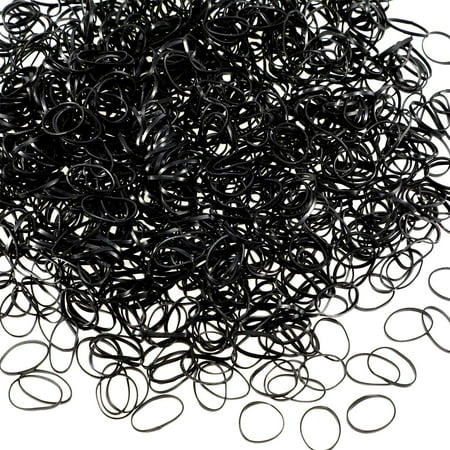 Pack of 2000 Pieces Mini Elastic Hair Bands Soft Braiding Rubber Bands ...
