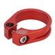 thumbnail image 1 of Abrazadera De Tija De Sillín, Abrazadera De Tija De Sillín De Bicicleta Resistente A La Corrosión De Aleación De Aluminio, Diseño Hueco Para Carretera Para Bicicleta De ANGGREK Rojo, 1 of 8