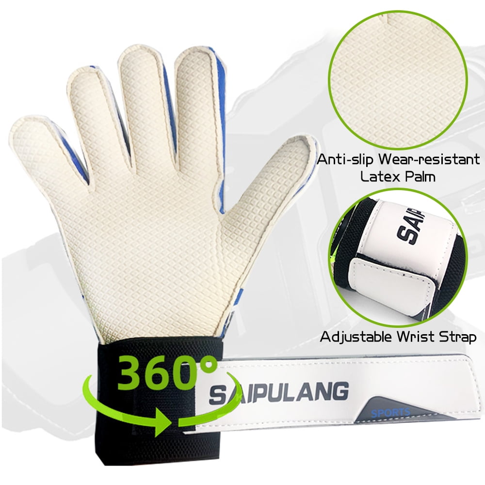 Gants De Gardien De Foot Latex - Neufs, Tailles 8, 9 Et 10, Unisex Adultes
