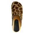 thumbnail image 6 of BJORK Safari Wood Open Back Giraffe Clogs, 6 of 8