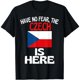 thumbnail image 1 of Camiseta de Mujer "No Temas, El Checo Está Aquí" Divertida República Checa - Estilo Misfits, Negro, 1 of 7