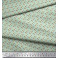 thumbnail image 2 of Soimoi Poly Crepe Fabric Dot,Swirl & Floral Shirting Decor Fabric Printed Yard 42 Inch Wide, 2 of 2