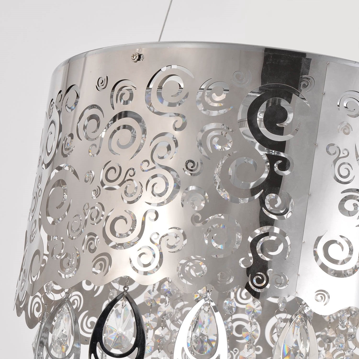 Simple and elegant modern crystal chandelier ceiling light