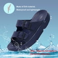 thumbnail image 3 of Unisex Slide Sandals Arch Support Comfort Slides Adjustable Eva Double Buckle Straps Slides, 3 of 6