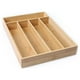 thumbnail image 4 of Organizador de Cajones de Bambú para Utensilios, Extensible, Natural, con Separadores de Cajones y Bandeja de Madera Ajustable para Cubiertos., 4 of 5
