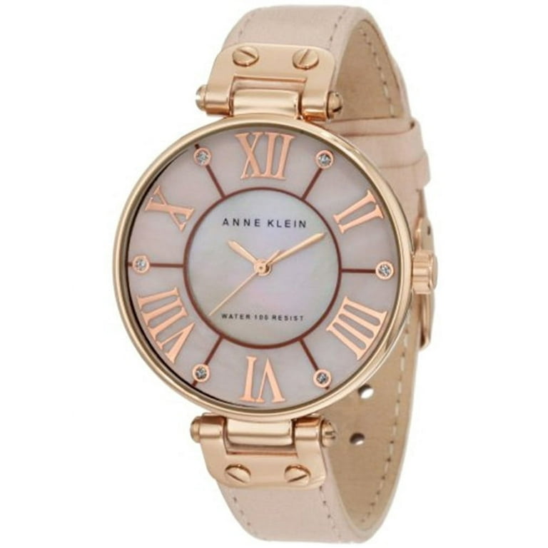 Anne Klein Women's Leather Watch 10-9918RGLP - Main Image