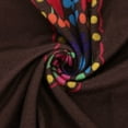 thumbnail image 5 of Women's Short Sleeve Crew Neck Floral Embroidered Blouse Mexican T-Shirts Casual Loose Tops Mexico Summer Shirt, 5 of 6