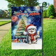 thumbnail image 3 of Merry Christmas and Happy New Year Santa British Shorthair Holiday Xmas Winter 2025 Garden Flag 12x18in Double Sided Cat Lover Kitten Owner Gifts Outdoor Decor - 00024, 3 of 5