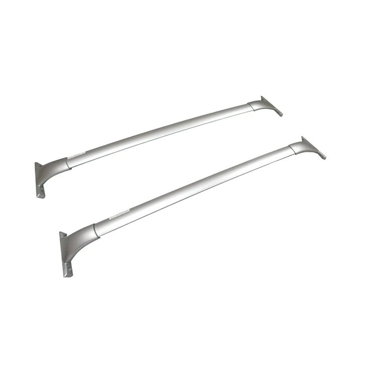 BrightLines Roof Rack Crossbars Compatible with 2017 2022 Nissan Rogue Sport a Set of 2pcs Silver Aluminum Top Cargo Rack