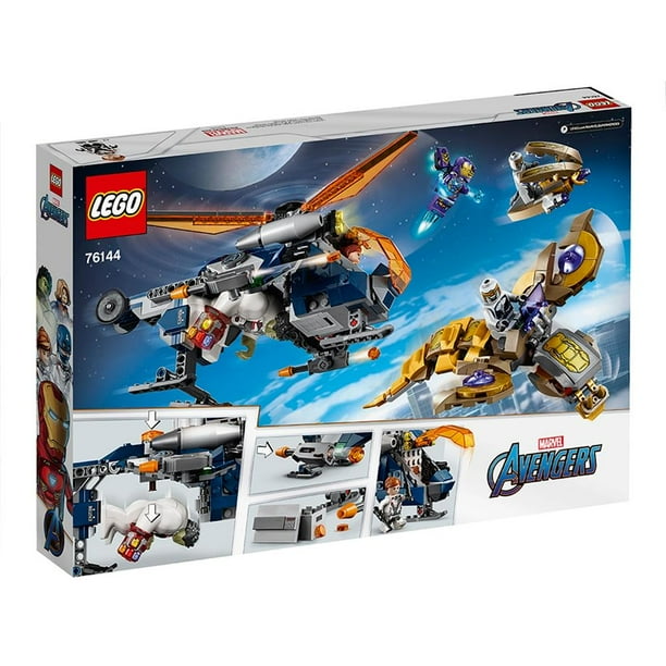 Set LEGO Marvel Vengadores: Rescate en Helicóptero de Hulk 76144