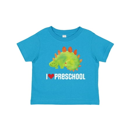 

Inktastic Preschool Dinosaur Back to School Gift Toddler Boy or Toddler Girl T-Shirt