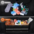 thumbnail image 6 of Xrg Car Trunk Organizer with ulated Cooler Bag, Foldable & Waterproof Storage Organizer with Lid for SUV, Truck, Sedan - 4 Large Adjustable Compartments, Heavy Duty & Collapsible Design, 6 of 6