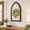 Arched Window Frame Black-23"L x 13.3"W, variant on Arched Window Frame Black 23"L x 13.3"W Farmhouse Wall Sculpture