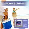 thumbnail image 5 of GURIN Cooler Ice Packs - Reusable Ice Packs for Lunch Box, Bag, or Backpack Coolers - Cold Up to 8-12 Hours Long Lasting Ice Packs for Camping Picnic, Outdoor Activities, Food Delivery - Pack of 5, 5 of 8