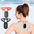 thumbnail image 1 of 1 Set Posture Correction Belt Real-time Monitoring Feel Free to Wear LCD Counting Smart Vibration Reminder Intelligent Sensing Hanging Neck Corrector for Office, 1 of 8