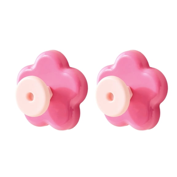 Removable Suction Cup Flower Design Hook Perfect For Entryway And Bathroom