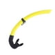 thumbnail image 3 of Buceo DYNWAVEMX Dry Snorkels tubo de respiración con hebilla Válvula de Purga Boquilla de Silicona Amarillo, 3 of 7