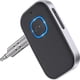 thumbnail image 1 of Adaptador Bluetooth para automóvil, adaptador Bluetooth auxiliar 5.0 actualizado, adaptador Bluetooth en espera de 16 horas auxiliar para sistema de audio para automóvil, auriculares y parlantes, 1 of 7