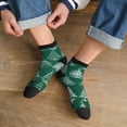 thumbnail image 3 of Sigee Christmas Trees for Crew Soft Moisture-wicking Socks ,Cushion Moisture Wicking Boot Socks for Men and Women, 3 of 7
