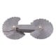 thumbnail image 2 of Medidor de rosca integrado, medidor de tornillo imperial métrico, herramienta de medición industrial Medidor de tornillo imperial métrico construido para durar, 2 of 9