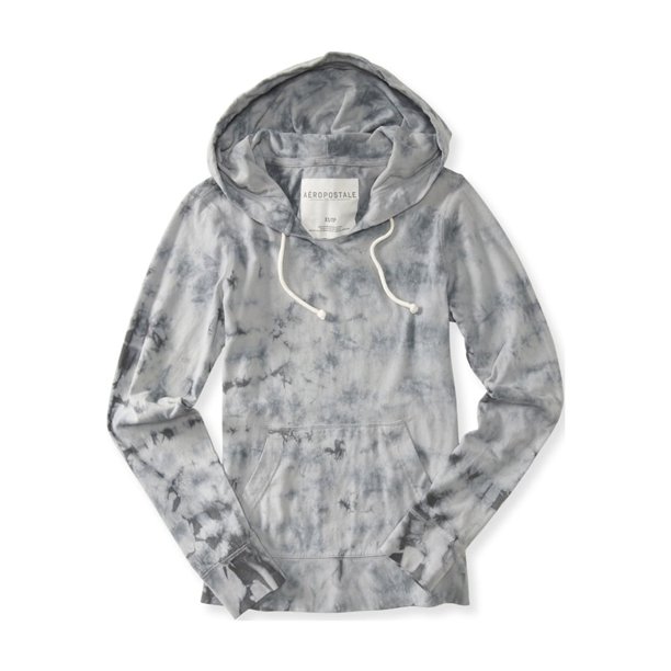 Sudadera con Capucha Aeropostale Tie-Dye Gris Grande