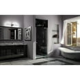 thumbnail image 4 of DreamLine Allure 40-41 in. W x 73 in. H Frameless Pivot Shower Door in Chrome, 4 of 13