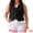 Black, variant on DARING DIVA Women's Plus Size Casual Soft Lined Button Down Vest 1X Beige