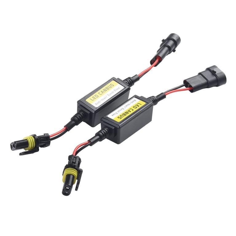 AUXBEAM 9012 LED Canbus Decoder – Anti-Flicker Resistor Canceler – Error Free HID – 2PCS