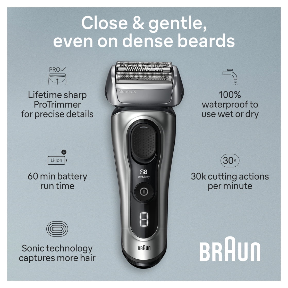 Braun シリーズ8 8510s-V 新品 シリーズ8 8510s-V 電気シェーバー | Braun JP