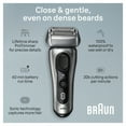 thumbnail image 4 of Braun Series 8 Wet & Dry Electric Shaver, Charging Stand, 8517s Galvano Silver, 4 of 8