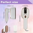 thumbnail image 2 of EIGTHTAIL Steamer for Clothes Cordless Fast Heat Up Handheld Garment Steamer 26W Portable Fabric Steam Iron for Travel Home(L Gray), 2 of 10