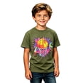 thumbnail image 3 of Shinyii Boys Graphic Tee Basketball Print Short Sleeve T-Shirt Kids Summer Top, Sizes 2-13, 3 of 3