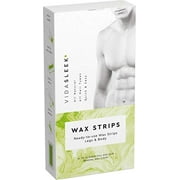 Hair Removal Wax Strips Legs   Body, 24 Count