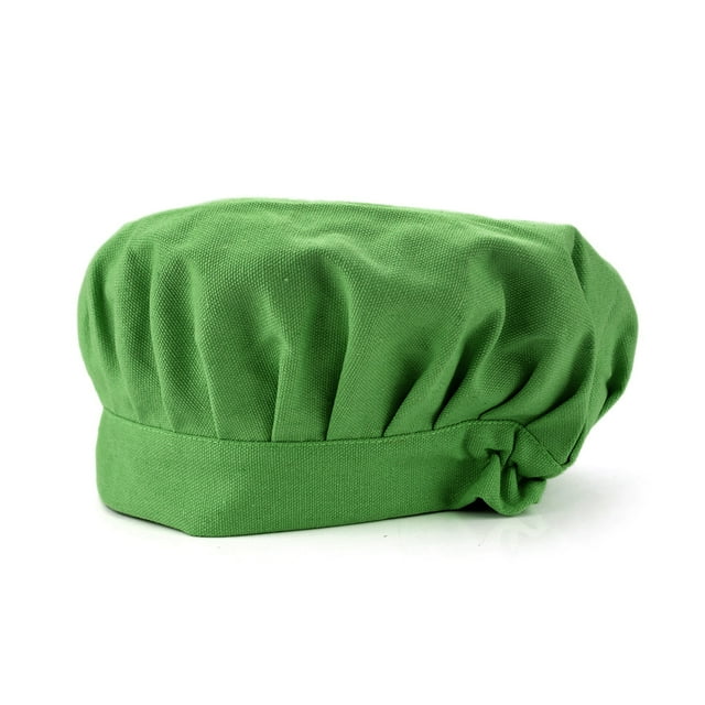 (Price/12PCS)Opromo Child's Cotton Canvas Adjustable Chef Hat- Various Colors, S-21 inches