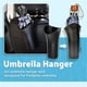 thumbnail image 3 of Percha para paraguas de coche | Almacenamiento portátil interior para paraguas plegados - Material ABS | Ahorro de espacio, fácil instalación | Papelera multifuncional | Se adapta a la mayoría de, 3 of 9
