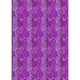 thumbnail image 1 of Ahgly Company Indoor Rectangle Patterned Dark Violet Purple Novelty Area Rugs, 2' x 3', 1 of 6