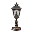 thumbnail image 1 of Lámpara de noche con farol navideño, regalos musicales, adorno para habitación, estatuilla, luz nocturna para mesa, chimenea, estante navideño para , Estilo C, 1 of 7