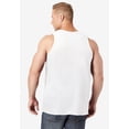 thumbnail image 2 of KingSize Men's Big & Tall Shrink-Less Lightweight Longer-Length Tank, 2 of 5