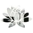thumbnail image 2 of Cheers US 3D Mirror Wall Sticker Peel and Stick Wall Art Decals, Lotus Acrylic Sticker Removable Eco-Friendly Wall Decals for Bedroom Living Room Bathroom Decoration, 2 of 7