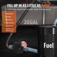 thumbnail image 4 of STAWAY Pompe de Transfert Diesel 12V 5 GPM avec Buse Auto, Livraison de Carburant Efficace, Double Direction, Fonte Durable, Parfait pour Essence & Bio-Diesel, 4 of 9