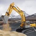 thumbnail image 4 of Excavator Toy 360-Degree Rotation Flexible Digging Arm 1 36 Scale Simulation Ornament Plastic Engineering Vehicle Model Children Toy Birthday Gift, 4 of 8